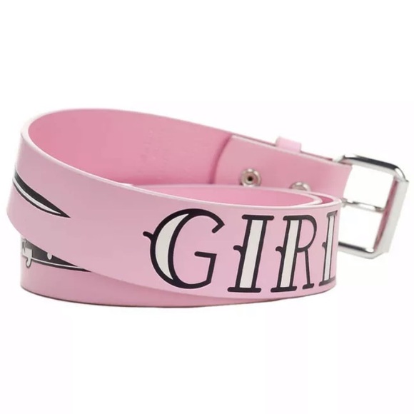 💋SOLD💋Sourpuss “Girl Gang” Switchblade 💯 % Leather Belt - Picture 3 of 7